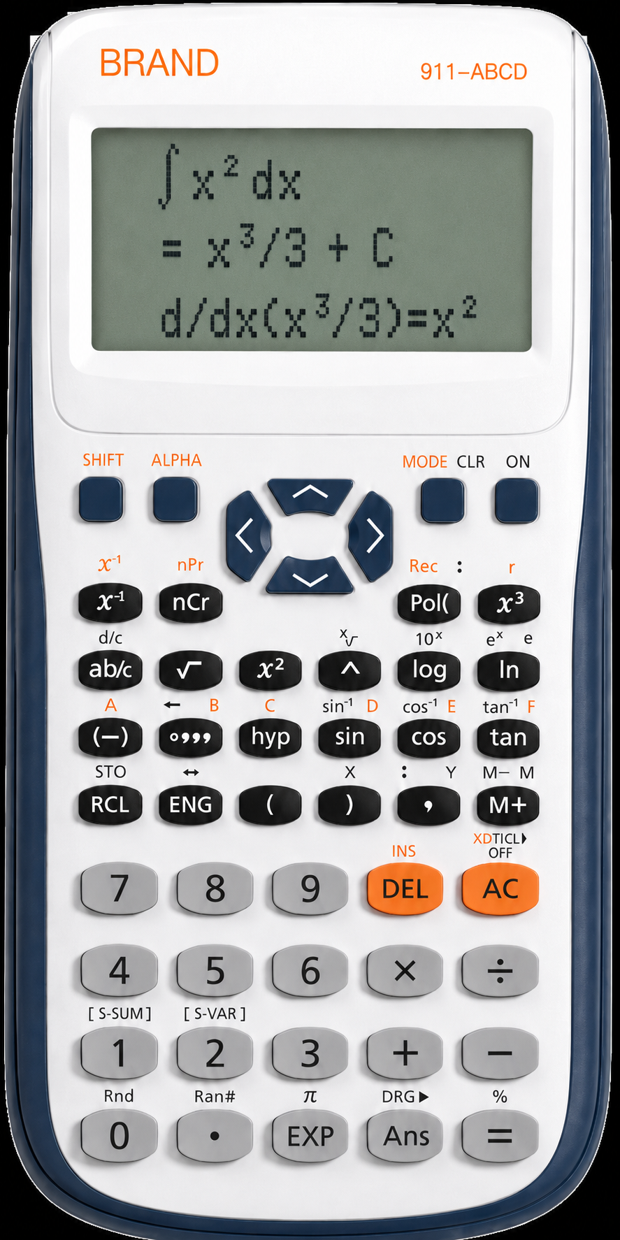 Design visualisation of the GeniCalc GC-1 (placeholder render — final device may differ)